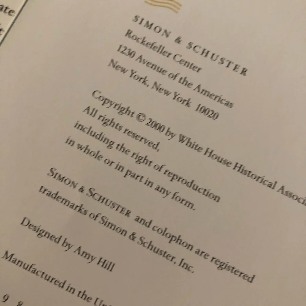 An Invitation To The White House : At Home With History 2000
